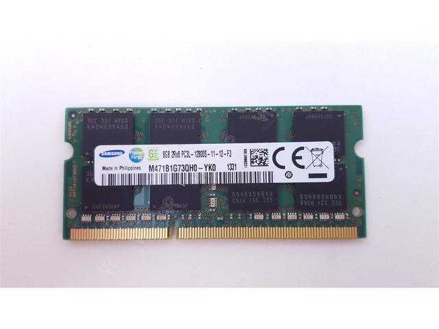 SAMSUNG M471B1G73Qh0-Yk0 8Gb (1X8Gb) Pc312800 Ddr31600Mhz Dual Rank Non Ecc Unbuffered Cl11 Sodimm Memory Module-M471B1G73Qh0-Yk0