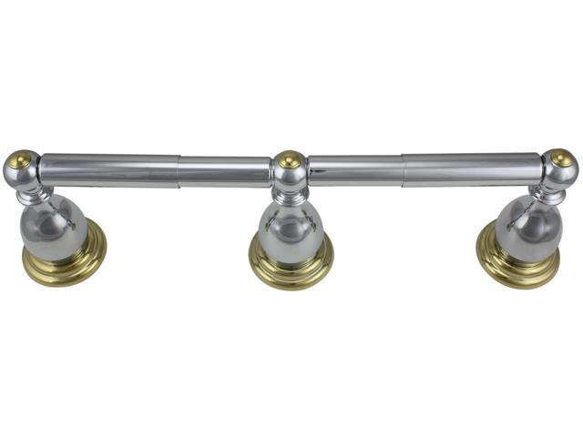 Photos - Other sanitary accessories American Standard Prarie Field Chrome Brass Double Toilet Paper Holder 110 