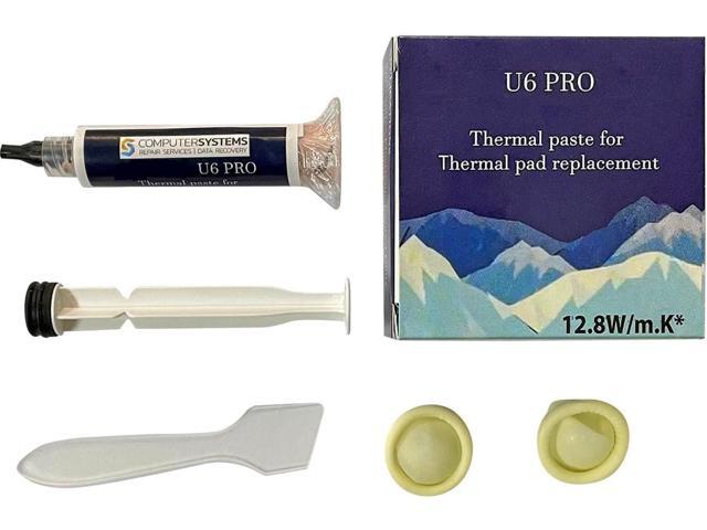 UPSIREN U6 PRO 10g applicator tube Precision thermal putty for thin heat sinks;12.8 W/m·K*.Applicator tube format for clean, drop by drop...