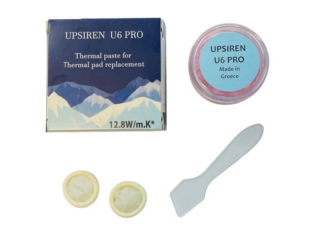UPSIREN U6 PRO 50g jar Thermal putty for thin heat sinks in gaming laptops and compact systems. Soft, lightly tacky compound for tight layouts;...