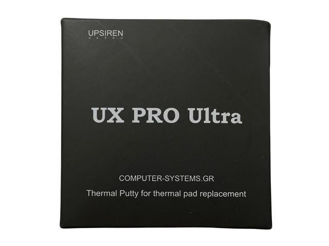 UPSIREN UX PRO Ultra 100g jar high viscosity non conductive thermal putty for 24 mm gaps. Hand moldable compound for water cooling plates, desktop...