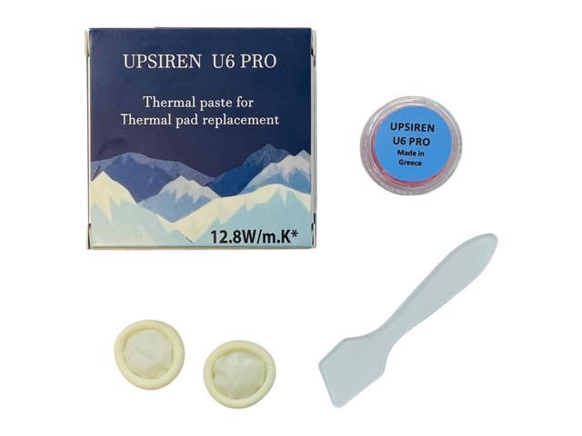 UPSIREN U6 PRO 10g jar Thermal putty for thin heat sinks in gaming laptops and slim consoles. Soft, lightly tacky thermal putty that levels mixed...
