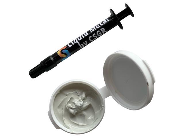 Liquid Metal by CSGR 1g & K5 PRO 20g set 79 W/m·K* liquid metal plus >5.3 W/m·K* thermal putty. High-performance cooling bundle that pairs liquid...