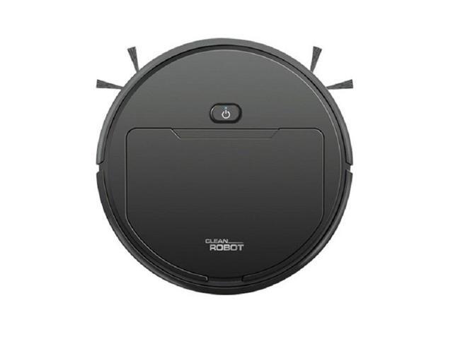 Multifunctional Smart Vacuum Cleaner Robot Automatic 3-In-1 Recharge Dry Wet Sweeping Vacuum Cleaner (Black)