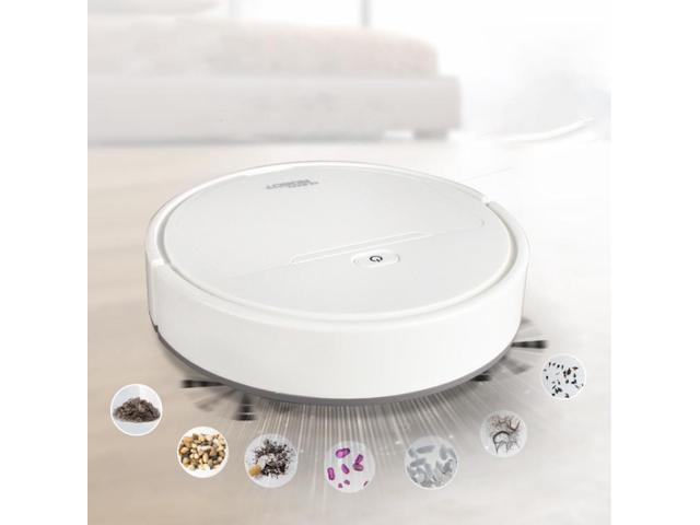 Multifunctional Smart Vacuum Cleaner Robot Automatic 3-In-1 Recharge Dry Wet Sweeping Vacuum Cleaner (Black)