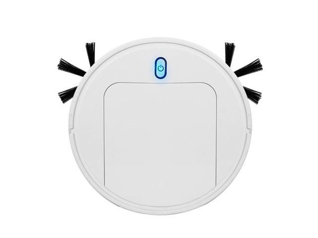 WT-04 Charging Mini Smart Sweeping Robot Lazy Home Automatic Cleaning Machine(White) (White)