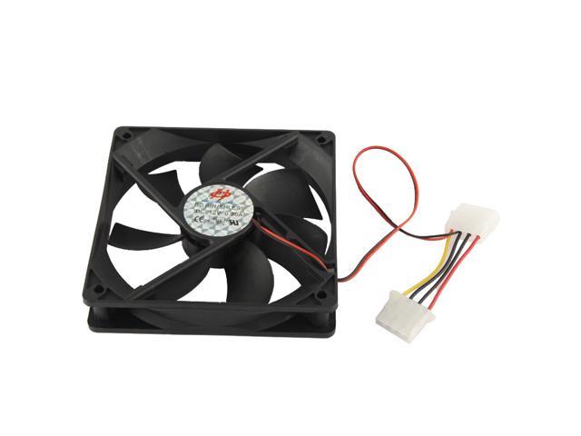 120mm 4-pin Cooling Fan with Dual Connectors (12025 4-pin)