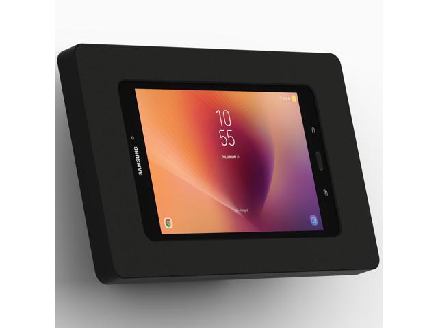 VidaMount Black Enclosure and Fixed Tilted 15Â° Wall Mount [Bundle] compatible with Samsung Galaxy Tab A 8.0 (2017)