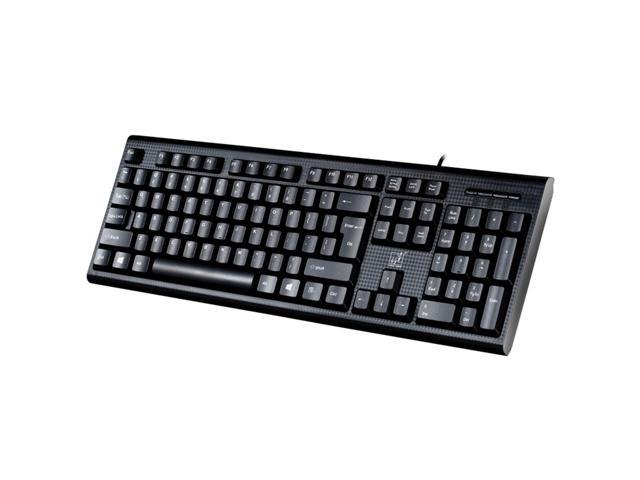 Q9 Wired USB Connected Keyboard 99 Keyboard with Number Section for Laptop PC for Desktop Home Office School Use