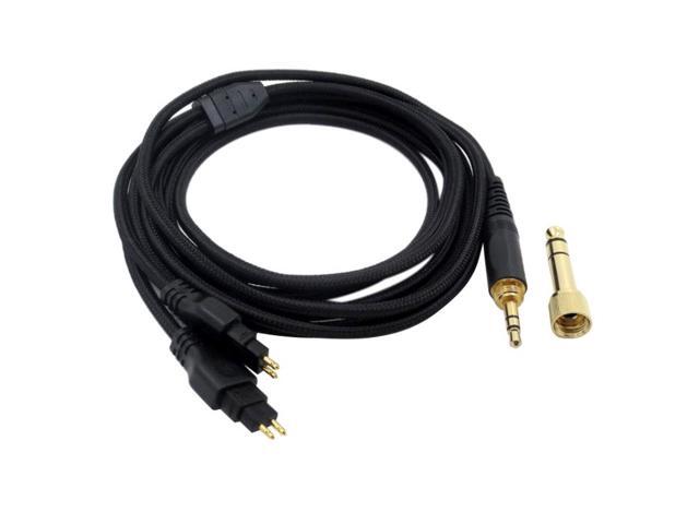 ZS0204 Headphone Audio Cable for Sennheiser HD580 HD600 HD650 HD660S (Black)