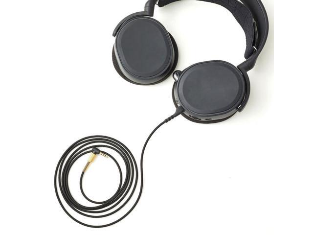 ZS0170 Headphone Audio Cable for SteelSeries Arctis 3 5 7 Pro (Black)