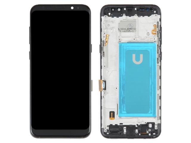 TFT LCD Screen for Samsung Galaxy S8+ SM-G955 Digitizer Full Assembly with Frame