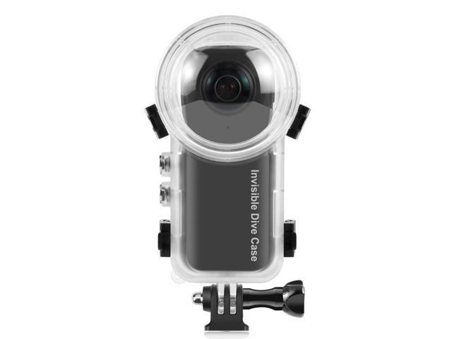 For Insta360 X3 PULUZ Invisible Dive Case 50m Waterproof Sealed Case (Transparent)