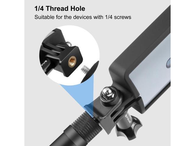 PULUZ PC ABS Plastic Protective Frame for Ricoh Theta SC2, with Adapter Mount & Screw(Black)
