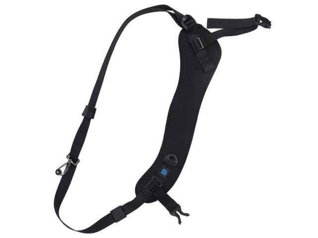 PULUZ Quick Release Anti-Slip Soft Pad Nylon Breathable Curved Camera Strap with Metal Hook for SLR / DSLR Cameras