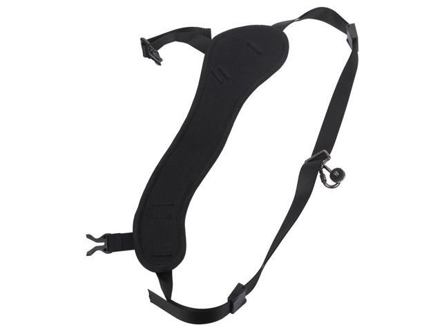 PULUZ Quick Release Anti-Slip Soft Pad Nylon Breathable Curved Camera Strap with Metal Hook for SLR / DSLR Cameras
