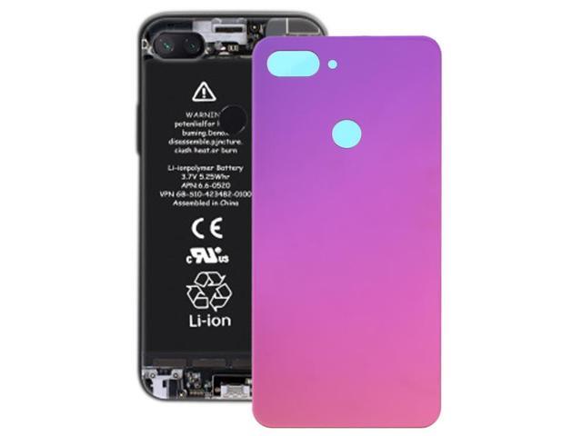 Battery Back Cover for Mi 8 Lite(Twilight Purple)