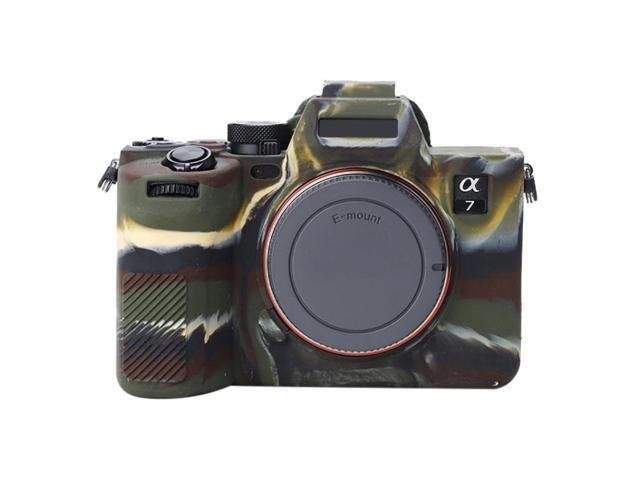 Soft Silicone Protective Case for Sony A7 IV (Camouflage)