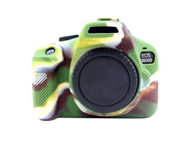 PULUZ Soft Silicone Protective Case for Canon EOS 3000D / 4000D(Red)