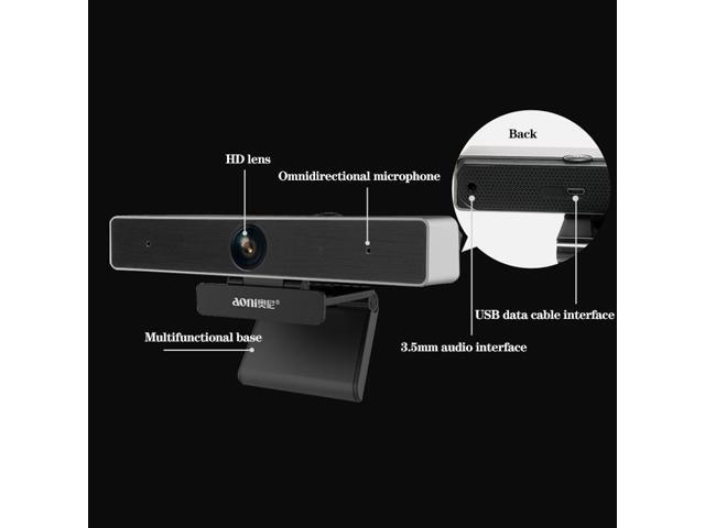 aoni C90 1080P HD Business Smart Computer Camera with Microphone