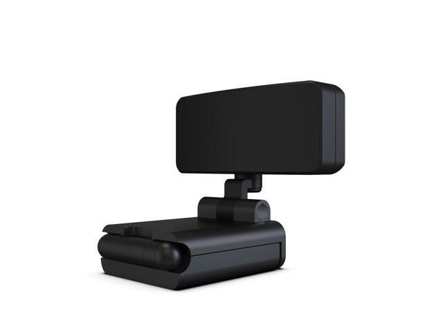 HXSJ S4 1080P Adjustable 180 Degree HD Manual Focus Video Webcam PC Camera with Microphone(Black)