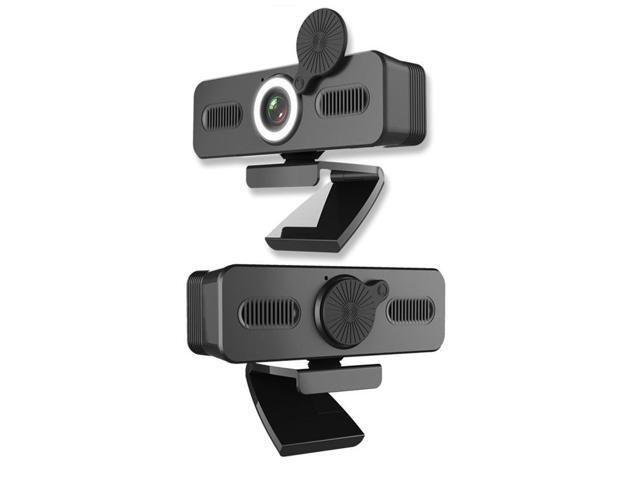 C360 2K Network High-Definition Computer Camera Drive-Free Beautifying Light Camera with Omnidirectional Microphone, Cable Length: 1.8m 2K