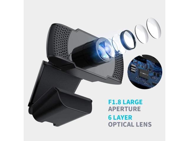 HD 1080P Megapixels USB Webcam Camera CMOS Sensor with MIC for Computer PC Laptops