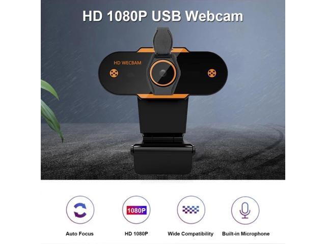 312 1080P HD USB 2.0 PC Desktop Camera Webcam with Mic, Cable Length: about 1.3m, Configuration:Regular Regular