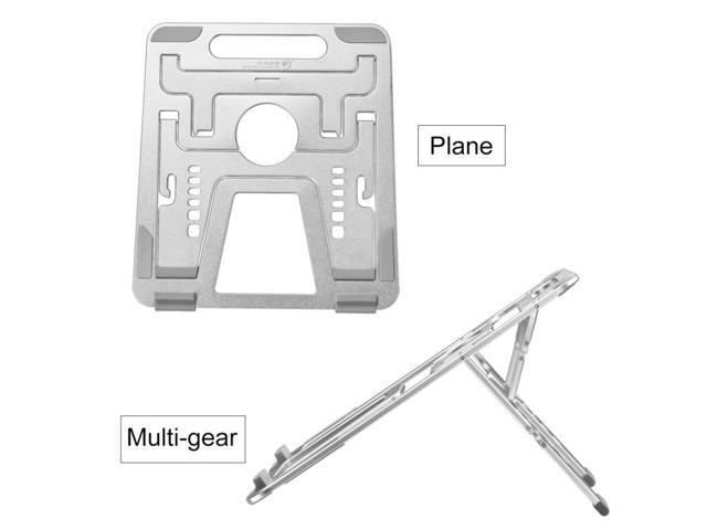COOLCOLD U2S Portable Foldable Hollow Double Triangle Height Adjustable Aluminum Alloy Bracket for Laptop