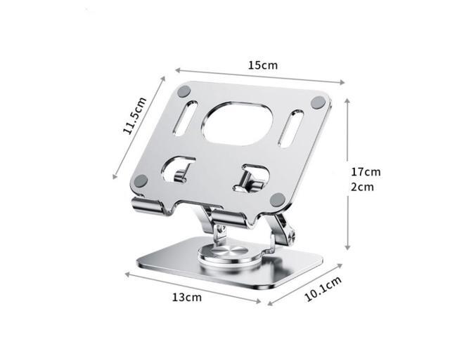 2026 Folding Adjustable Height Ergonomic 360 Rotation CNC Aluminum Desk Laptop Stand 2026
