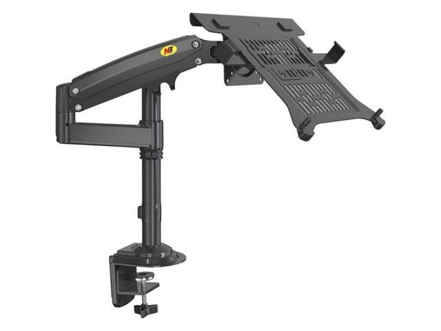 NB H100-FP For 10-17 inch Gas Spring Mechanism Full Motion Arm VESA Board Desktop Laptop Bracket NB H100-FP