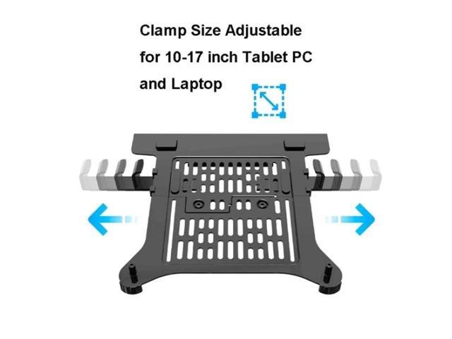 NB H100-FP For 10-17 inch Gas Spring Mechanism Full Motion Arm VESA Board Desktop Laptop Bracket NB H100-FP