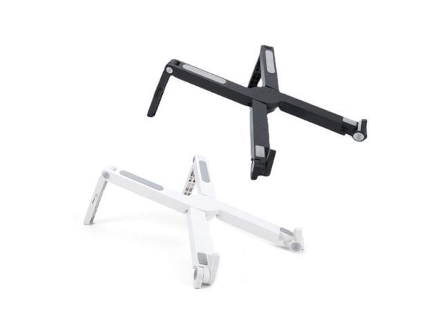 X1 Plastic Silicone Non-Slip Foldable Laptop Stand(Black)