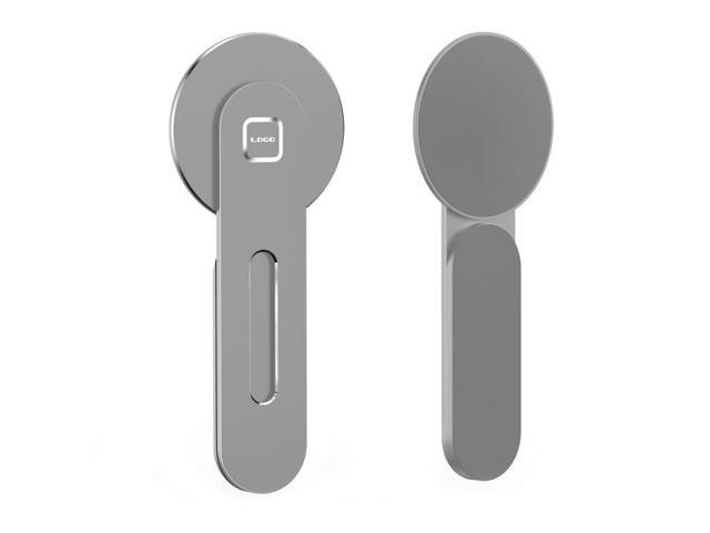 Laptop Phone Expansion Bracket Aluminum Magnetic Phone Stand(Silver)