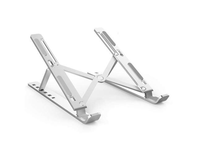 Aluminum Alloy Couch Notebook Mount Sofa Foldable Laptop Stand(Silver)