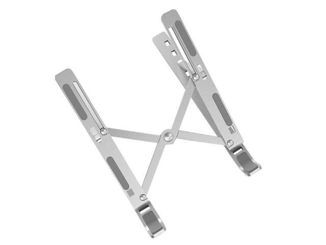 Aluminum Alloy Couch Notebook Mount Sofa Foldable Laptop Stand(Silver)