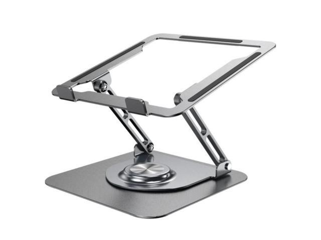 D147 Foldable 360 Degree Rotating Laptop Lifting Bracket Aluminum Alloy Notebook Desktop Stand(Gray)