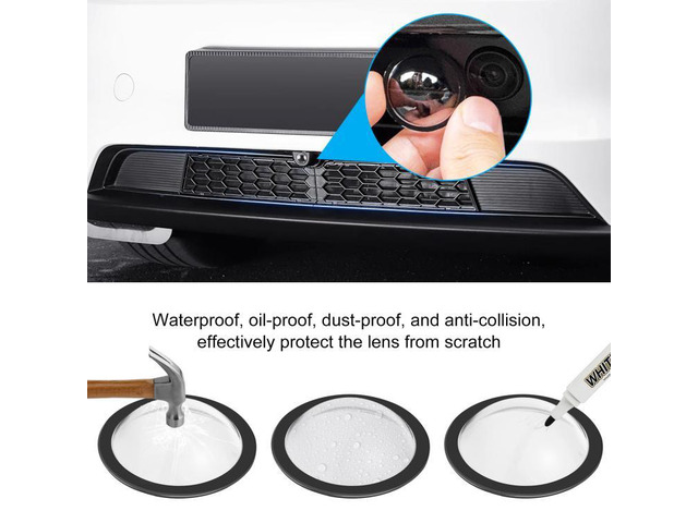 Lens Guard PC Protective Cover Kits for 2025 Tesla Cybertruck / Model Y Juniper / Model S (Transparent)