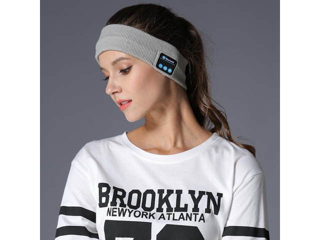 My-Call Bluetooth V5.0 Headsfree Sport Headband Music Headwear for iPhone 6 & 6s