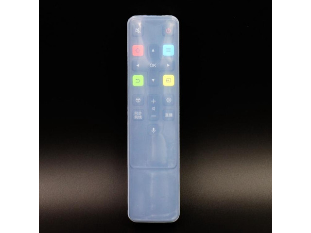 5 PCS TCL 4A Remote Control Waterproof Dustproof Silicone Protective Cover