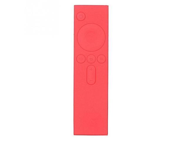 6 PCS Soft Silicone TPU Protective Case Remote Rubber Cover Case for Remote Control I Mi TV Box (Pink)