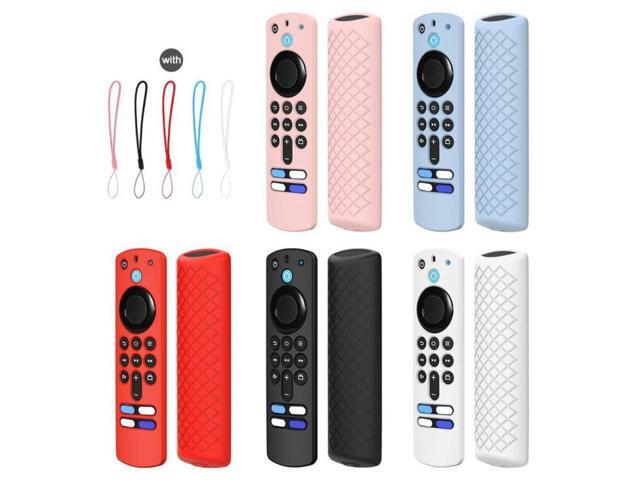 2 PCS Silicone Shell For Alexa Voice Remote 3rd Gen & TV Stick 3rd Gen (Red)