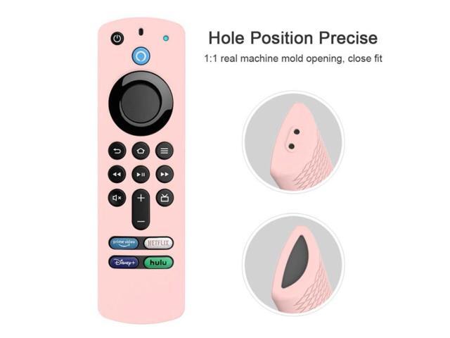 2 PCS Silicone Shell For Alexa Voice Remote 3rd Gen & TV Stick 3rd Gen (Red)