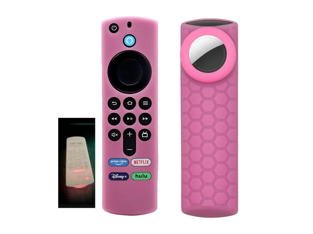 2pcs Remote Control Case For Amazon Fire TV Stick 2021 ALEXA 3rd Gen With Airtag