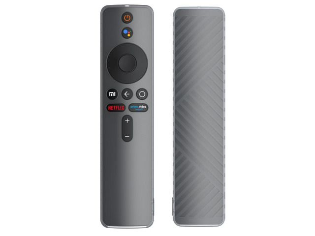 For Xiaomi MiBox S Transparent For MiBox S Solid Color Silicone Protective Cover