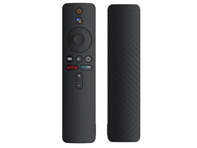 For Xiaomi MiBox S Black For MiBox S Solid Color Silicone Protective Cover For MiBox S Black (Black)