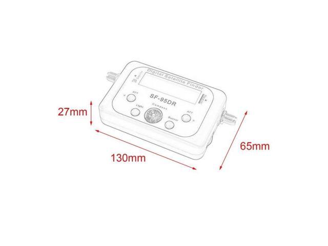 SF-95DR Satellite Finder TV Signal Receiver With Compass