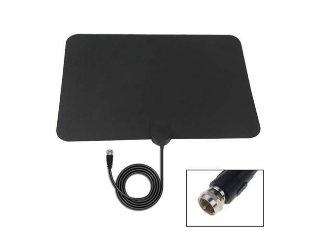 AN-1002 5dBi/25dBi Indoor HDTV Antenna with Sucker, VHF170-230/UHF470-862MHz(Black)