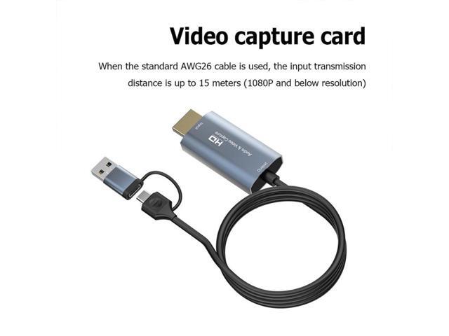 Z36 HDMI/M Male to USB-Type C/M Male HD Video Capture Card, Length: 2m Z36