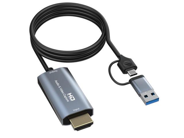 Z36 HDMI/M Male to USB-Type C/M Male HD Video Capture Card, Length: 2m Z36